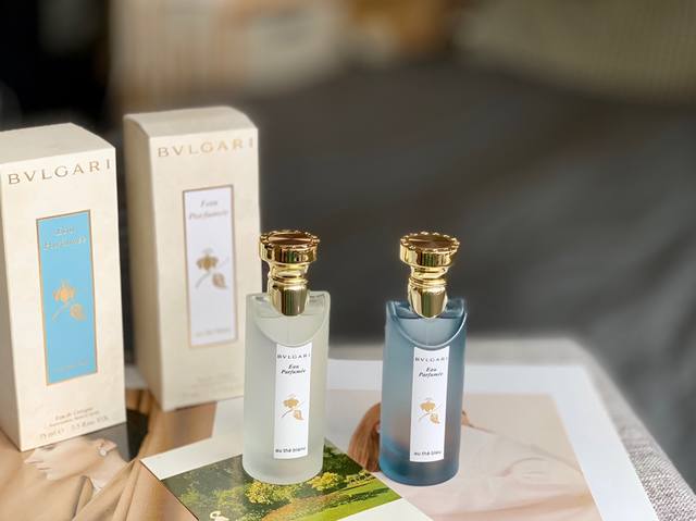 专柜品质 新款宝格丽香水 1白茶现货75Ml 中性淡香水木质花香调、前调:茶叶、艾蒿、香柠檬、苦橙、橙花、中调:胡椒、小豆蒄、芫荽、后调:琥珀、麝香、玫瑰、茉莉