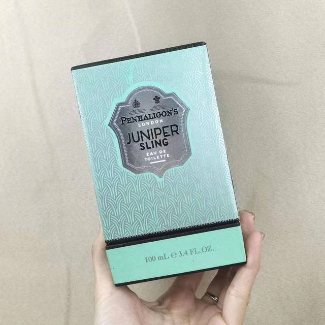 专柜品质 潘海利根香水 Ml琴酒专柜品质Penhaligon's 潘海利根Juniper Sling琴酒 杜松子酒淡香水 Ml，香调：木质香型香料调，前调：当归