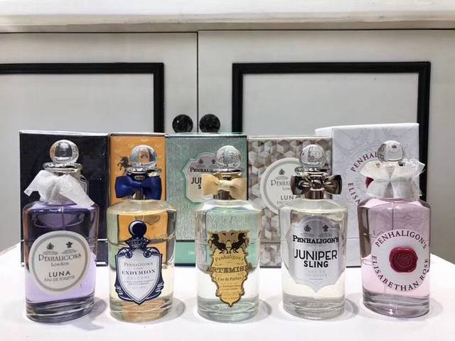 专柜品质 潘海利根Penhaligons 香水 牧羊少年 琴酒 致命温柔 伊丽莎白玫瑰 月亮女神 1. 牧羊少年男士 中性 今年很火的一款小众香水！香调：辛辣东
