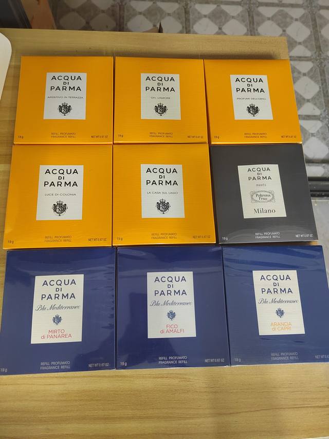 高端品质 帕尔马车载香薰香片，味道：香橙，无花果，加州桂，米兰，田园风光，爱，欢乐时光，克罗尼亚之光，湖边小屋