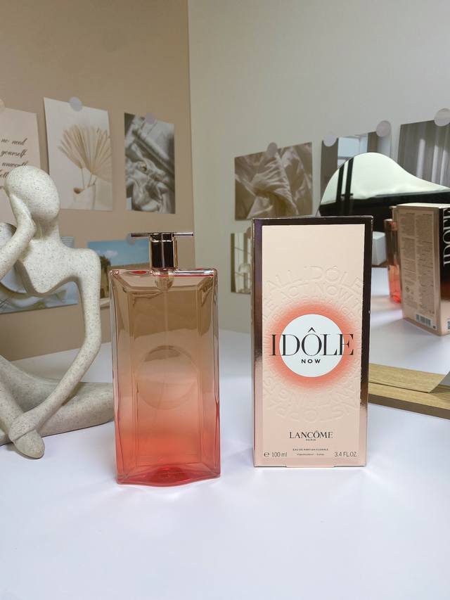 专柜品质 Lancome兰蔻新品Now花香浓香水 Ml 浓香水Edp 前调：伊斯帕塔玫瑰佛手柑 中调:兰花和茉莉花 基调:香草 是一款花香型香水, 由三种主调混