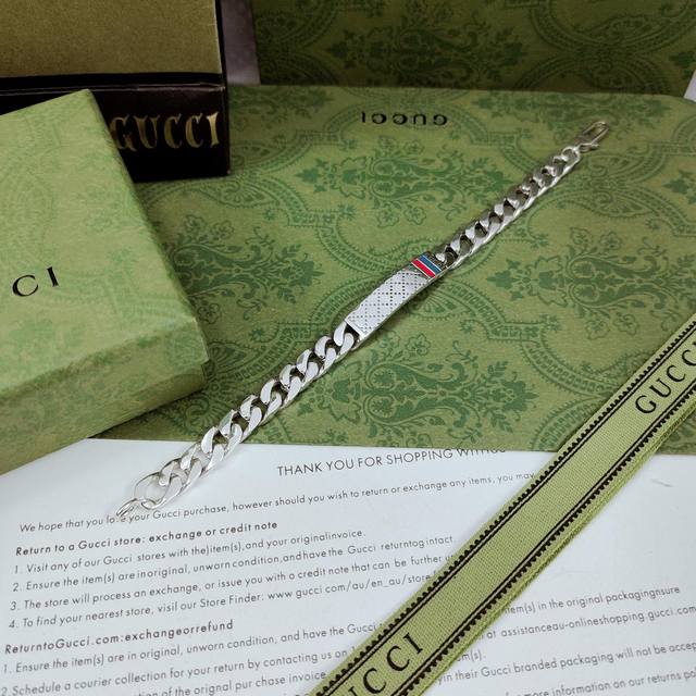 Gucci珐琅手链 16.18.20.22