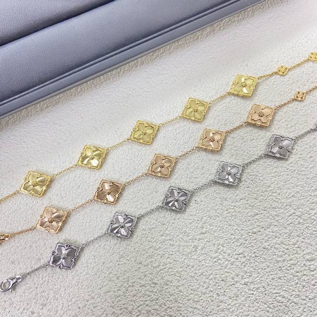 布契拉提手链 新品镭射五花手链 P