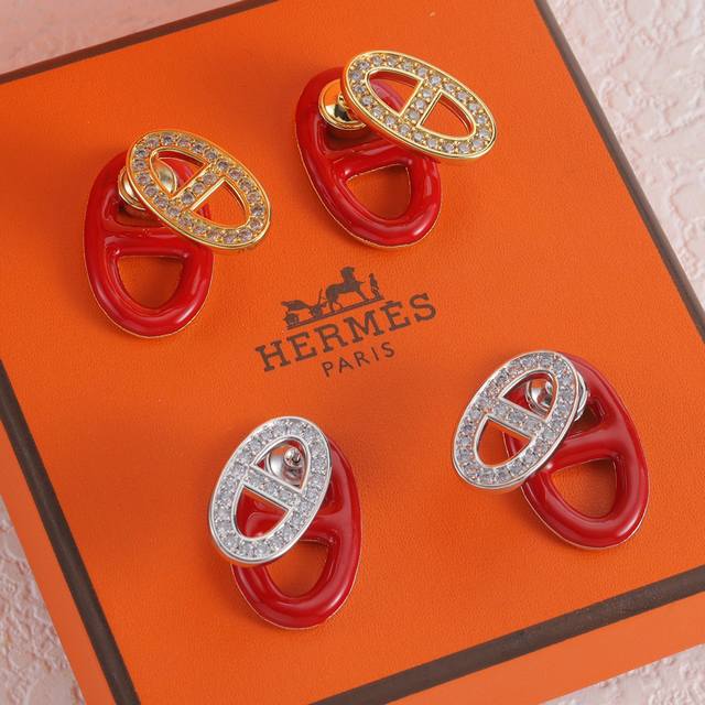 Hermes 爱马仕耳钉