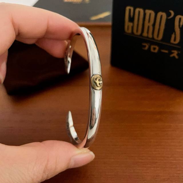 新品上架 Goro’S高桥吾郎点金开口手镯，顶级版本 认准独家拍摄 主攻高端市场 绝对区别普通版本！图片产品细节与Zp一致！原版制作工艺 精工品质 纯手工打造