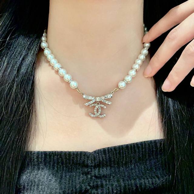 Chanel香奈儿 中古 项链小香家的款式真心无需多介绍每一款都超好看，精致大方，非常显气质