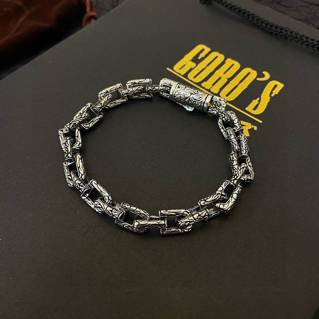 新品上架 Goro’S高桥吾郎手链，顶级版本 认准独家拍摄 主攻高端市场 绝对区别普通版本！图片产品细节与Z批一致！原版制作工艺 精工品质 纯手工打造 ～正品开