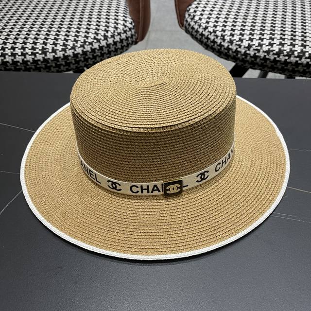 香奈儿Chanel2025新款草帽，高级定制，名媛风，细节待上，夏季防晒防紫外线百搭好看
