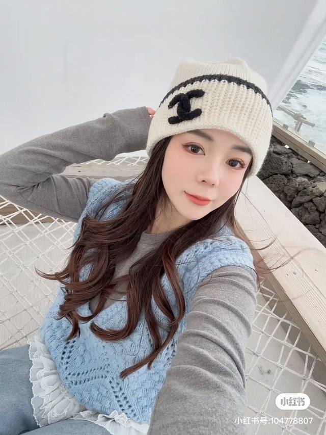 Chanel香奈儿针织毛线帽