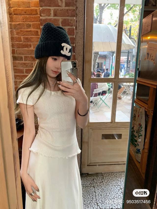 Chanel香奈儿针织毛线帽