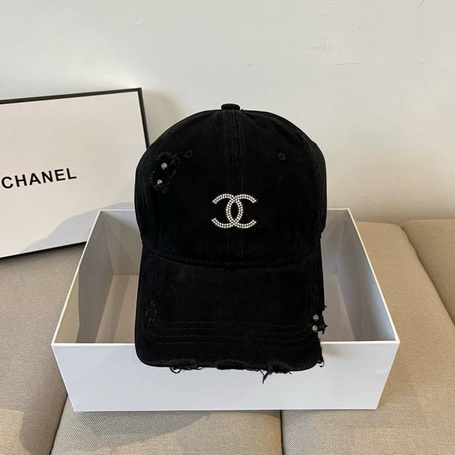 香奈儿Chanel 新品棒球帽，小香经典简约，时尚休闲设计 跑量新品