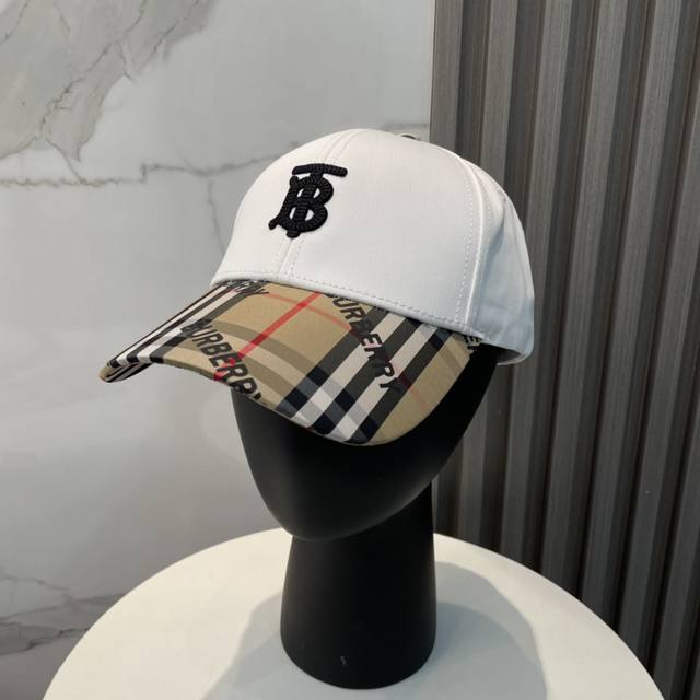 巴宝莉Burberry 官网同步上线 韩版新款英伦风定制款1:1原单品质 男女通用棒球帽 提花美邦工艺地质面料 高版品质质量