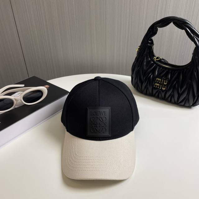 罗意威Loewe～新款棒球帽，简约经典Logo，质感超级赞，精致大牌范，女神必备神器，情侣款