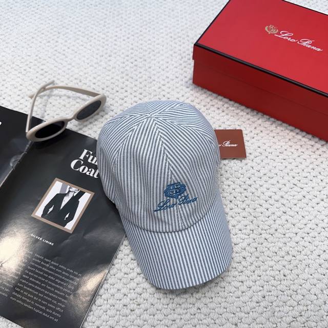 Loro Piana 诺悠翩雅 专柜 新款高版本棒球帽，大牌同步，超好搭配，出货！