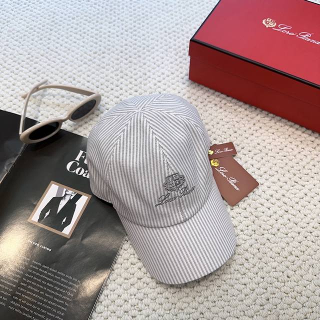 Loro Piana 诺悠翩雅 专柜 新款高版本棒球帽，大牌同步，超好搭配，出货！