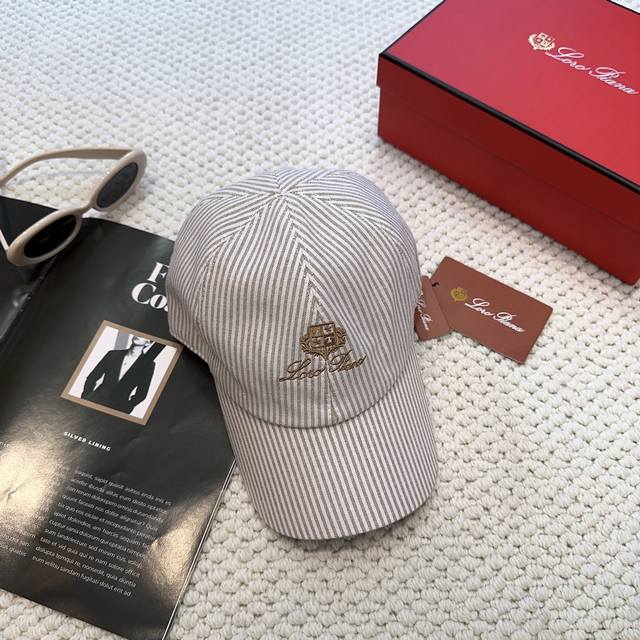 Loro Piana 诺悠翩雅 专柜 新款高版本棒球帽，大牌同步，超好搭配，出货！