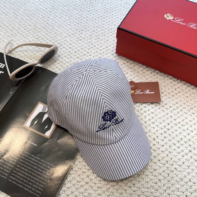 Loro Piana 诺悠翩雅 专柜 新款高版本棒球帽，大牌同步，超好搭配，出货！