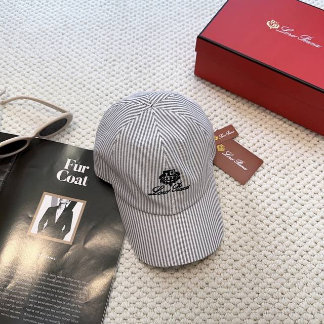 Loro Piana 诺悠翩雅 专柜 新款高版本棒球帽，大牌同步，超好搭配，出货！