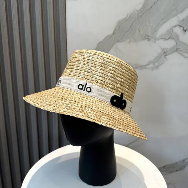 Aio 2025新款草帽，高级定制，名媛风，细节待上，夏季防晒防紫外线，出行必备，百搭好看
