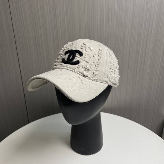 香奈儿Chanel 25新品棒球帽，Logo小香经典简约，时尚休闲设计 跑量新品