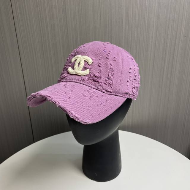 香奈儿Chanel 25新品棒球帽，Logo小香经典简约，时尚休闲设计 跑量新品