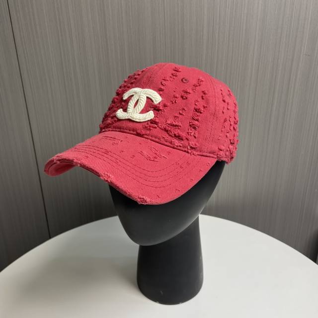 香奈儿Chanel 25新品棒球帽，Logo小香经典简约，时尚休闲设计 跑量新品