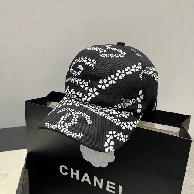 Chanel香奈儿鸭舌帽，高端大气，头围57Cm