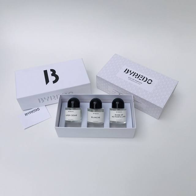 专柜品质百瑞德香水中样三件套百瑞德香水中样30Ml三件套 现货 3*30Ml带喷头 内含无人区玫瑰 白色浪漫 超级雪松