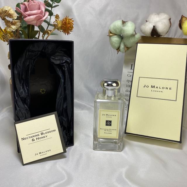 专柜品质Jo Malone 祖马龙祖玛珑油桃花与蜂蜜女士淡香水 Ml