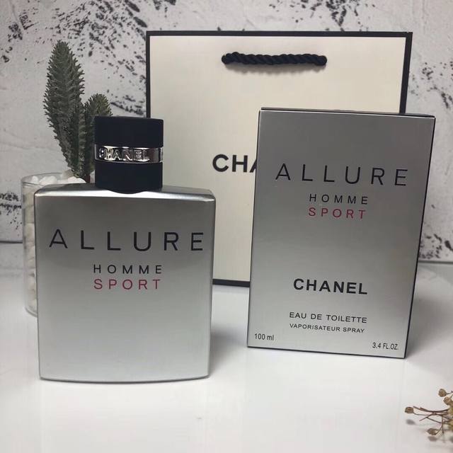 专柜品质Chanel香奈儿Allure倾城之魅运动魅力男士淡香水 Ml，香调：清新东方调前味：佛手柑、西西里柑橘、突尼西亚澄花中味：马达加斯加黑胡椒后味：西洋杉