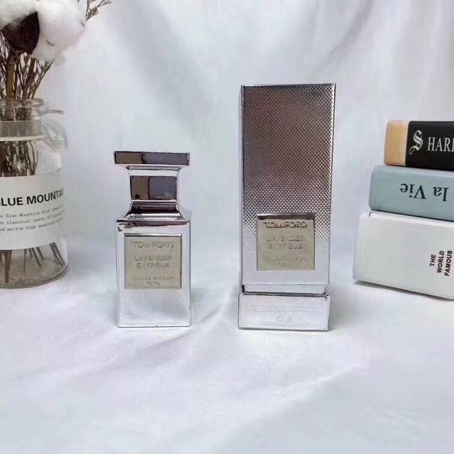 专柜品质Tom Ford 汤姆福特Tf新品香水 #Lavender 薰衣草 银瓶50Ml.