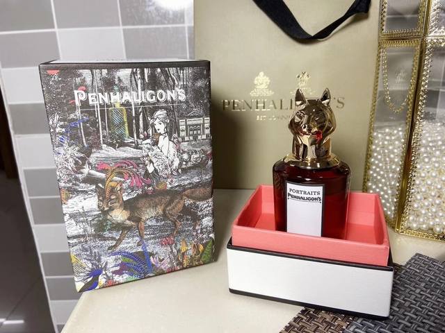 专柜品质香水中的贵族，颜值太高了、Penhaligon's 潘海利根贵族动物肖像 兽首香水 75Ml 潘海利根基本懂香水的人都懂的～英国皇室御用的老牌香水啦。特
