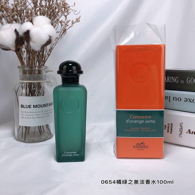 专柜品质爱马仕古龙香水 Ml 0654橘绿之泉淡香水：香味是爽朗清新带点帅气的感觉，整体香味是干干净净的。