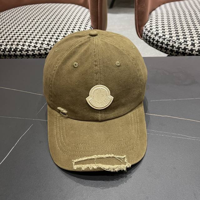蒙口Moncler2025新款棒球帽，时尚炸街单品，风格很Ok，网红.时尚博主的最爱！高品质舒适透气，