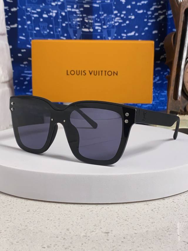 Louisvuitton路易威登 2025最新款Lv韩版方形太阳眼镜男女款时尚百搭遮阳墨镜防紫外线