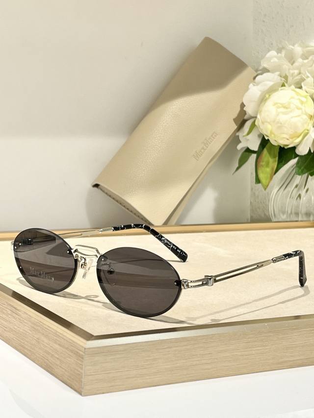 Maxmara Sunglasses Size：54-17-140 盒子另计