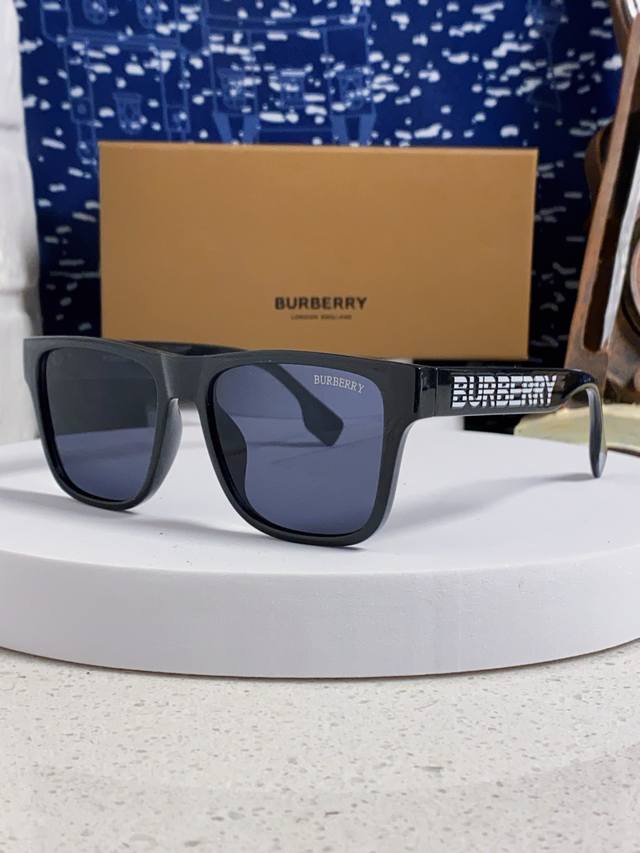 Burberry巴宝莉 2025新款墨镜男女同款巴宝莉太阳镜明星款眼镜护目镜 男士开车专用