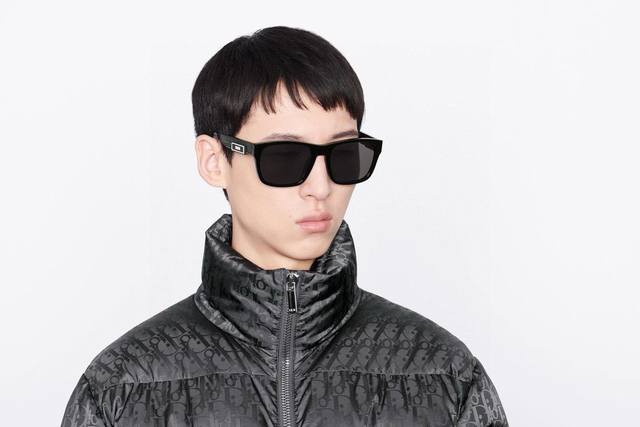 Dior迪奥法国25Ss新款 经典方框板材时尚徽标墨镜太阳镜男女 S2F