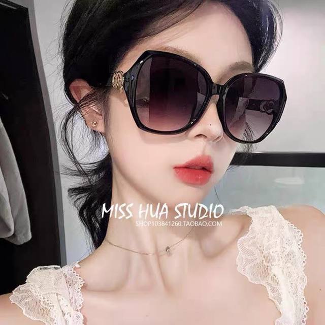 Dio*2025新款墨镜女款气质显脸小百搭方框防晒遮阳太阳眼镜防紫外线