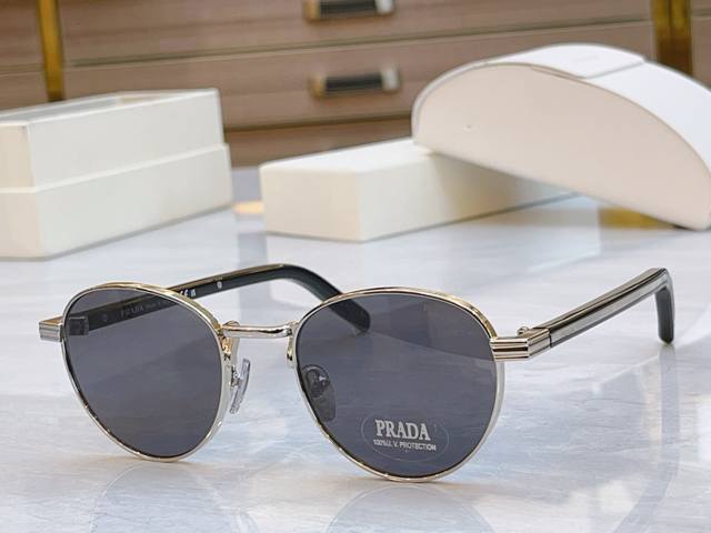 Prad* 普拉*达新款太阳镜，Model：Pr B52S，Size：50口21-140