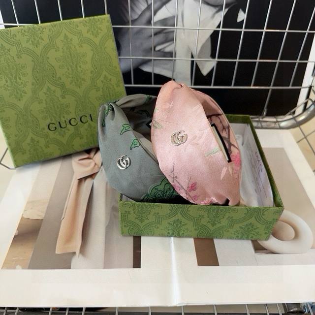 配包装 Gucci 古奇 最新款Gg发箍，国风时尚潮品，超级好看，小姐姐必备单品