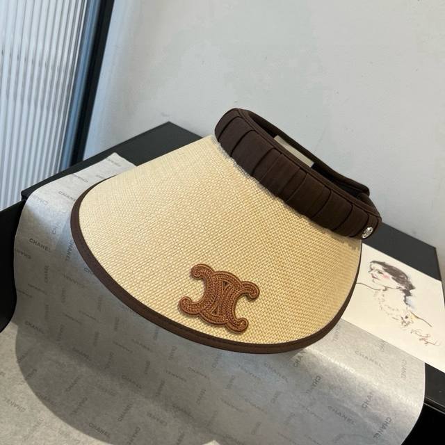 Celine新款发箍遮阳帽