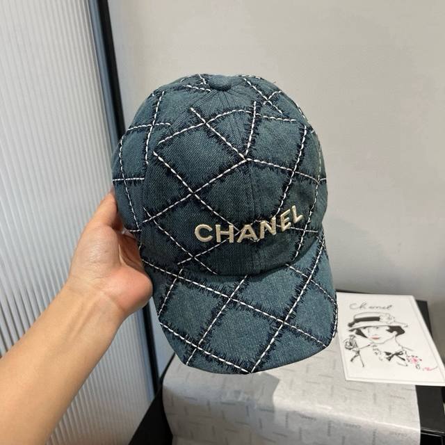 Chanel香奈儿专柜款鸭舌帽，原单品质，头围57Cm