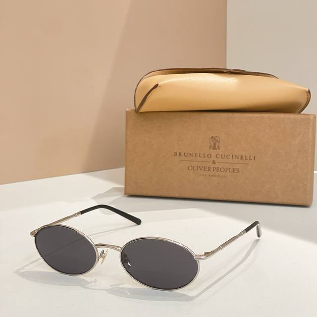 Brunello Cucinelli&Oliver Peoplesmodel：Bc2006Stsize：51口18-140配送盒子～～