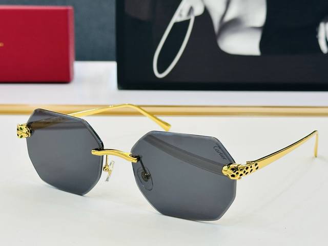 Cartie* 卡家 Ct0493S 太阳镜 Size：60口16-140 工艺精湛气质十足！Q男女同款 高品质