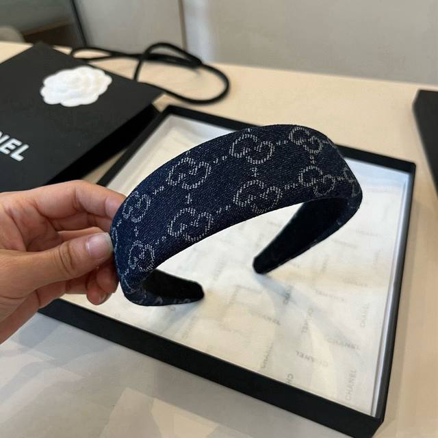Gucci古奇发箍3Cm