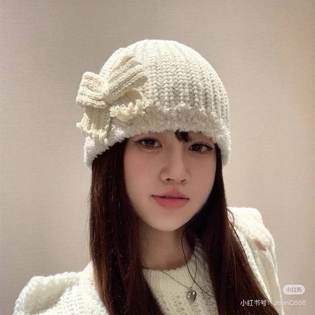 Chanel香奈儿针织毛线帽，