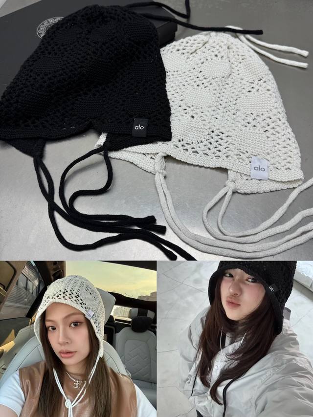 Alo新款镂空堆堆帽 氛围感拉满~