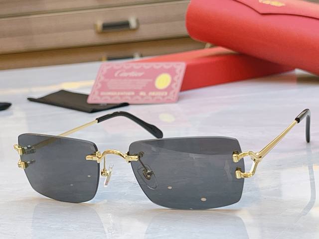 Cartie* 卡地*亚新款太阳镜，Ct0550S，Size:56口18-140
