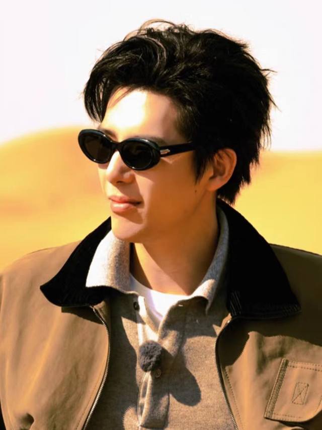 Gentle Moster Gm 王安宇同款墨镜Gm男士痞帅椭圆小框偏光防紫外线近视太阳眼镜女潮 型号：Le